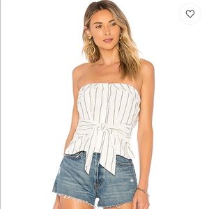 Revolve L’academie The Aries Top In Black/White